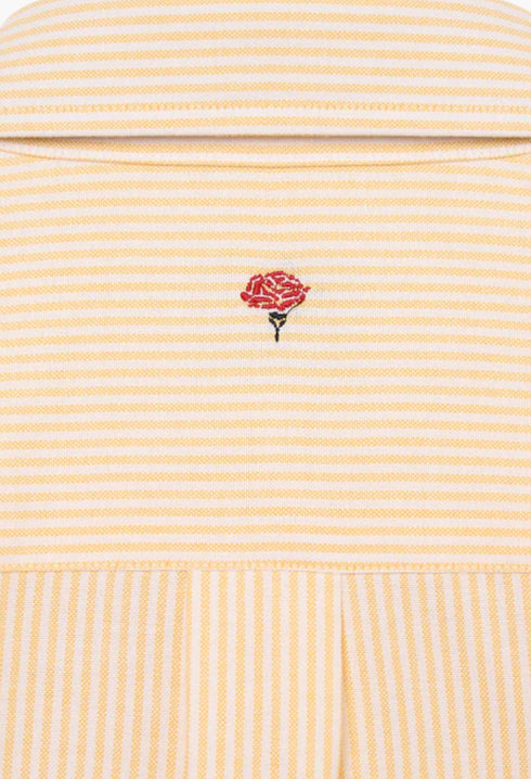 Pocket Shirt - Yellow Striped - GLAM MODA